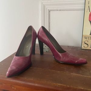Vintage PRADA Heels, Purple, 37.5